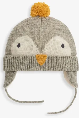 JoJo Maman Bébé Chapeau Penguin 0 - Mois 12 (50 - 80cm)