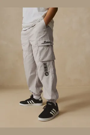 Next Pantalon cargo fuselé large en 100% 3%16ans)166168cm