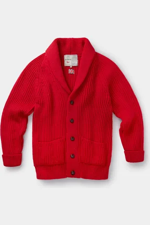 Aubin Earl Shawl Collar Wool Cardiganlarge
