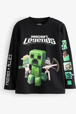 Next Minecraft T-shirt en coton 100% (3-16ans)10 ans (140cm)