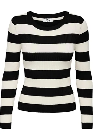 JDY Manches longues Rayure Knitted Pull38