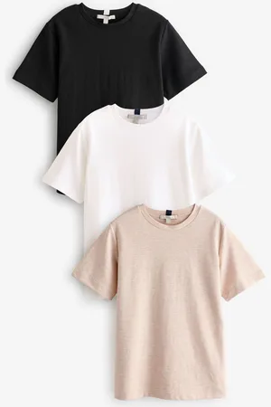 Next 100T-shirt de base en coton épais (%) 3 Lot44