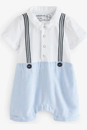 Angel & Rocket Barboteuse Will Mr Smart en jersey 100% coton6268cm