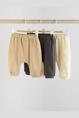 Next Baby 100% Cotton Joggers 3 Pack1.5 - 2 ans (86 - 92cm)
