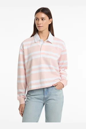 Guess Rayure Manches longues Rugby 100% Coton Polosxsmall
