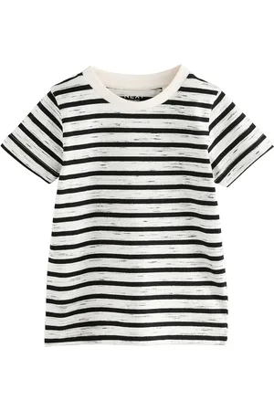 Next T-shirt rayé à manches courtes (3 mois-7 ans)7480cm