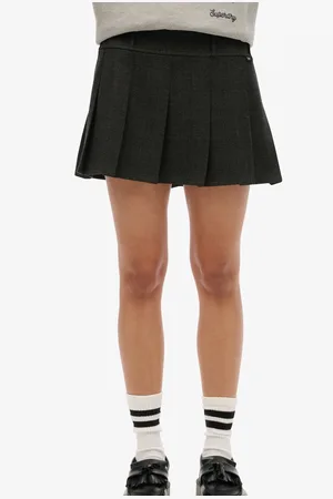 Superdry Mini-jupe plissée taille basse44