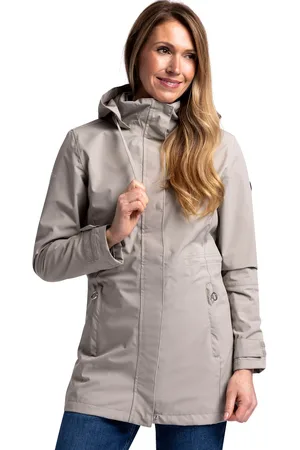 Trespass Female Grey Pavlina Rain Jacket TP75Médium