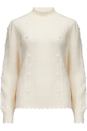 Pour Moi Pull Marina en maille pointelle à col haut44