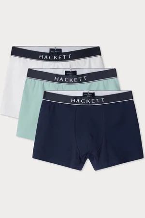 Hackett 3 Pack Multi Cotton Elastane Boxer TrunksGrand