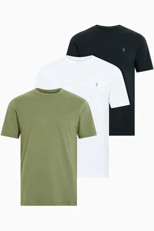 AllSaints AllSaints 100% Organic Cotton Brace Crew T-Shirts 3 Pack