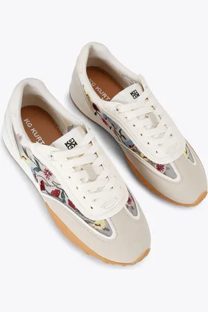 Kurt Geiger Cream Lavender Trainerseu355