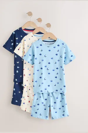 Next 100Pyjama court en coton % 3 Lot (9mths-8yrs)98104cm