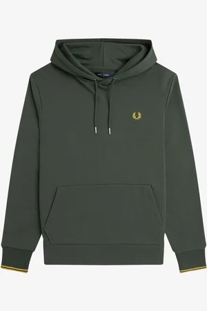 Fred Perry Sweat à capuche à enfiler à liserésGrand