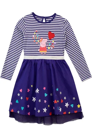 Character 100% Coton Peppa Pig Robe de soirée6 - 7 ans (116 - 122cm)