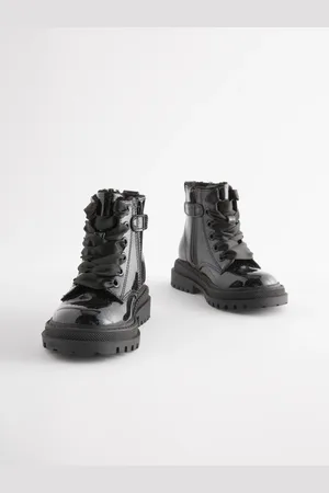 Next Chunky À lacets Ankle Bottes
