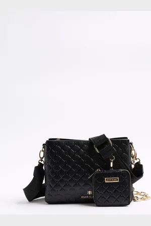 River Island Embossed Chain Cross-Body Bagun
