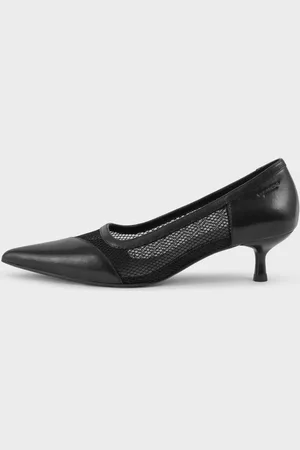 Vagabond Lykke Kitten Heel Black Shoes