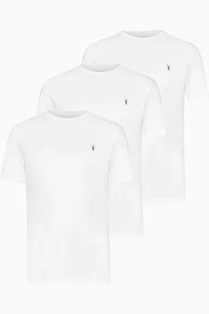 AllSaints Allsaints T-shirt à manches courtes Brace Col rond 3 LotXL