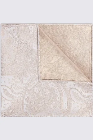 Moss Mariage Motif paisley Mouchoir de pocheTAILLE UNIQUE