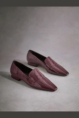 Next Tabitha Simmons Jess Leather Square Toe Mocassins