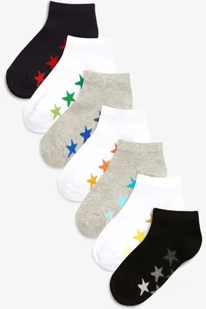 Next Paquet de chaussettes de sport en coton riche 7UK 3 - 5.5 Jnr