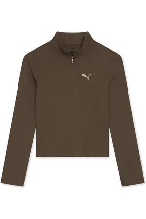 PUMA Haut Train femme à col zippé longueur régulière. xsmall