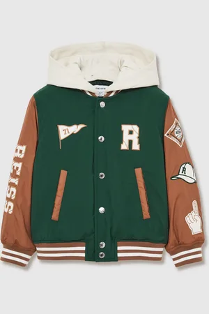 Reiss Wells Home-Run Colourblock Bomber Jacket152158cm