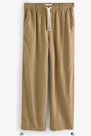 Threadbare Linen Blend Baggy TrousersMédium