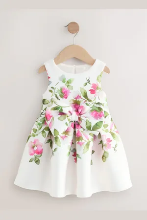 Next Robes de fête sans manches Fleuri (3mois-7ans)8692cm