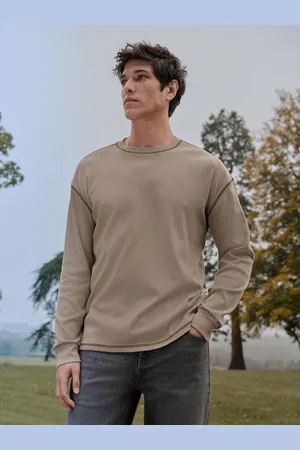 Next 100% Cotton Long Sleeve Ribbed Texture T-ShirtXXL