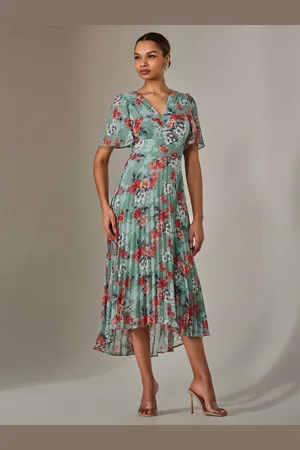 Jolie Moi Robe longue ange plissée en mousseline36