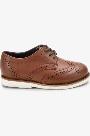 Next Chaussures élégantes en cuir style Brogue