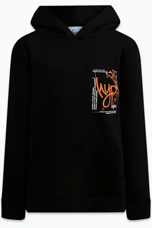 Hype . Boys Graffiti King Black Hoodies122128cm