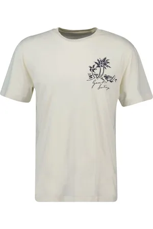 GANT Sunfaded Printed 100% Cotton T-Shirtlarge