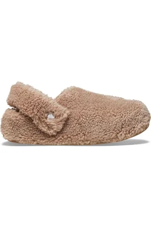 Crocs Light Pink Classic Cozzzy Fleece Slippers