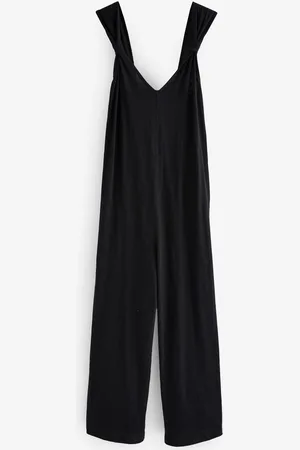 Next 100% Cotton Jersey Wide Leg V-Neck Jumpsuit54