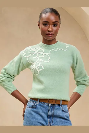 Lipsy London Pull douillet Cornelli à fleurs en maille42