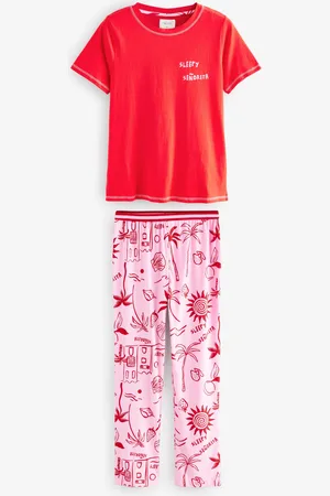 Next 100% Cotton Short Sleeve PyjamasM Reg