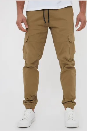 Threadbare Pantalon cargo style jogger en coton stretchTrès grand