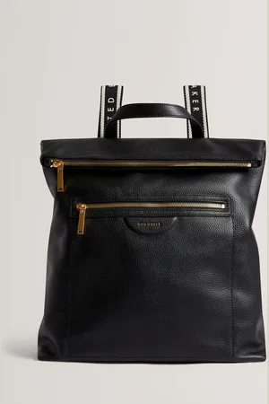 Ted Baker Essaya-Pebbled Leather Fold Over Backpackun