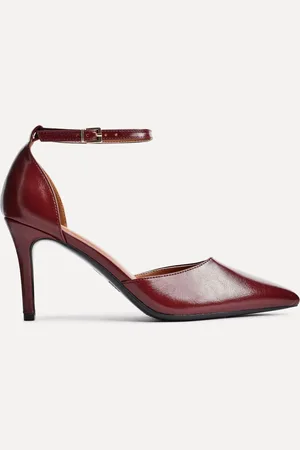 Linzi Thea Closed Back Stiletto Escarpins et talons With Ankle Strap