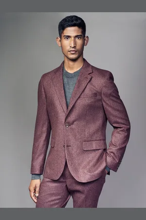 Next Coupe ajustée Wool Donegal Costume Veste50 Short (UK 40 S)