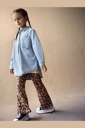 Next Ensemble de chemises Flare 100% coton Leggings et Denim (3-16ans)10 ans (140cm)