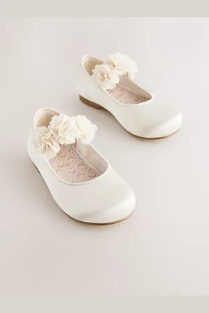 Next Satin Bridesmaid Occasion Corsage Mary Jane Chaussures