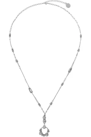 Bibi Bijoux Or Tone Vintage Charm Long Pendentif Necklaceun