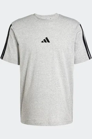 adidas Essentials 3-Stripes Single 100% Cotton Jersey T-ShirtM Reg