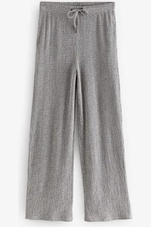 Next Pantalons texturés à cordon de serrage ample