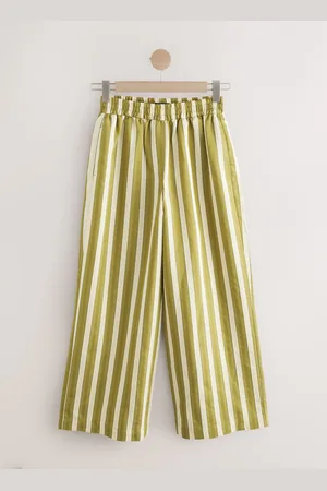 Next Wide Leg Striped Trousers42