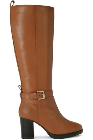 Kurt Geiger Natural Sage High Leg Boots